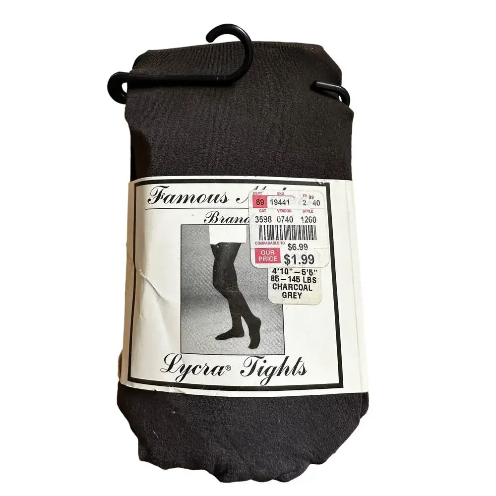 Vintage Famous Mothers Brand Lycra Tights Small